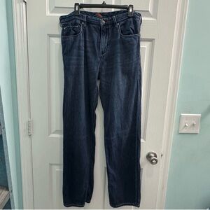 Tommy Bahama Men's Size 35x32 Standard Denim Blue Straight Leg Relaxed Jeans